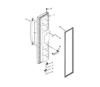 KitchenAid KSF22C4CYY00 freezer door parts diagram