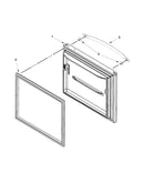 Freezer door parts