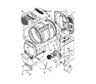 Whirlpool WGD5700AC1 bulkhead parts diagram