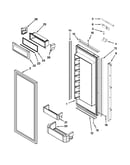 Refrigerator door parts