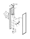 Freezer door parts