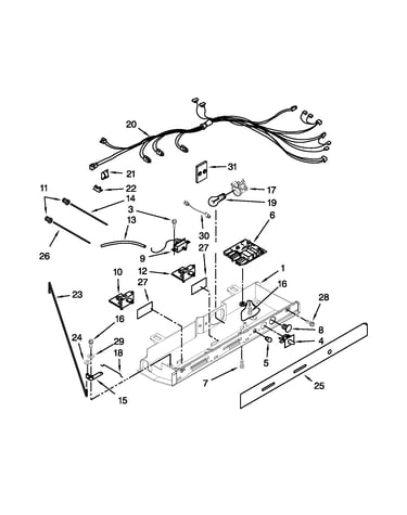 Control box parts