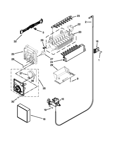 Icemaker parts