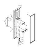 Freezer door parts