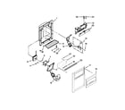 KitchenAid KSRT25FWMS00 dispenser parts diagram
