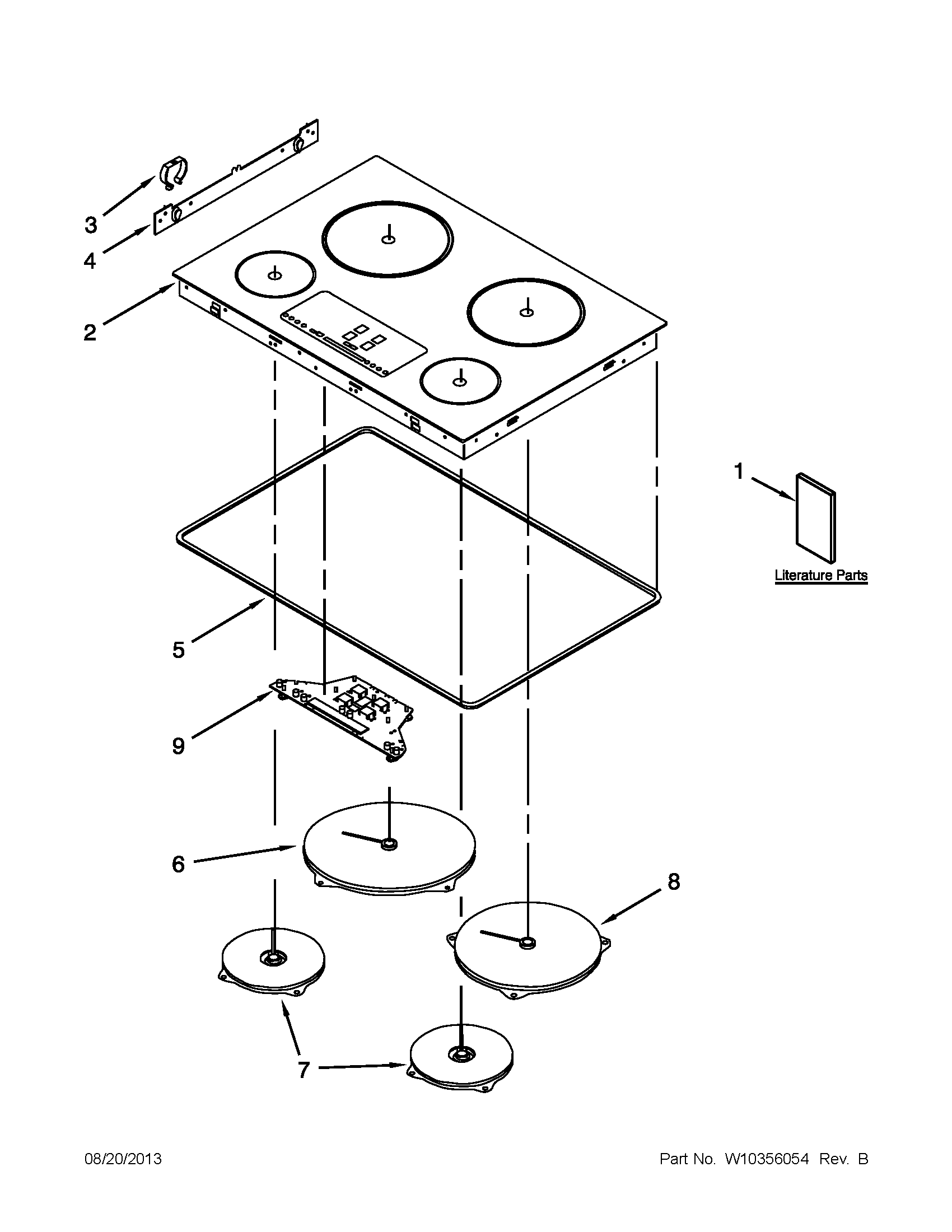 Cooktop parts