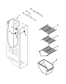 Freezer liner parts