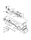 Motor and ice container parts
