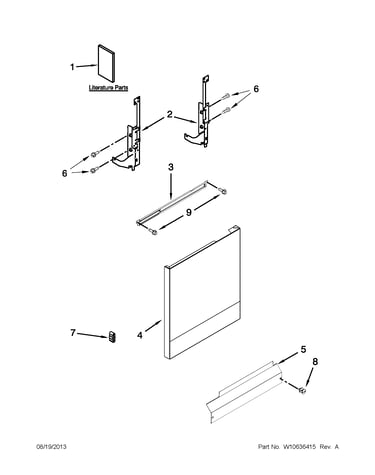 Door and panel parts