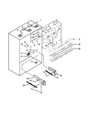 Refrigerator liner parts