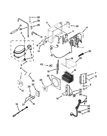 Upper unit parts