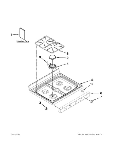 Cooktop parts