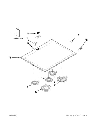 Cooktop parts