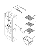 Freezer liner parts