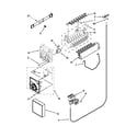 Amana ASD2275BRW00 icemaker parts diagram
