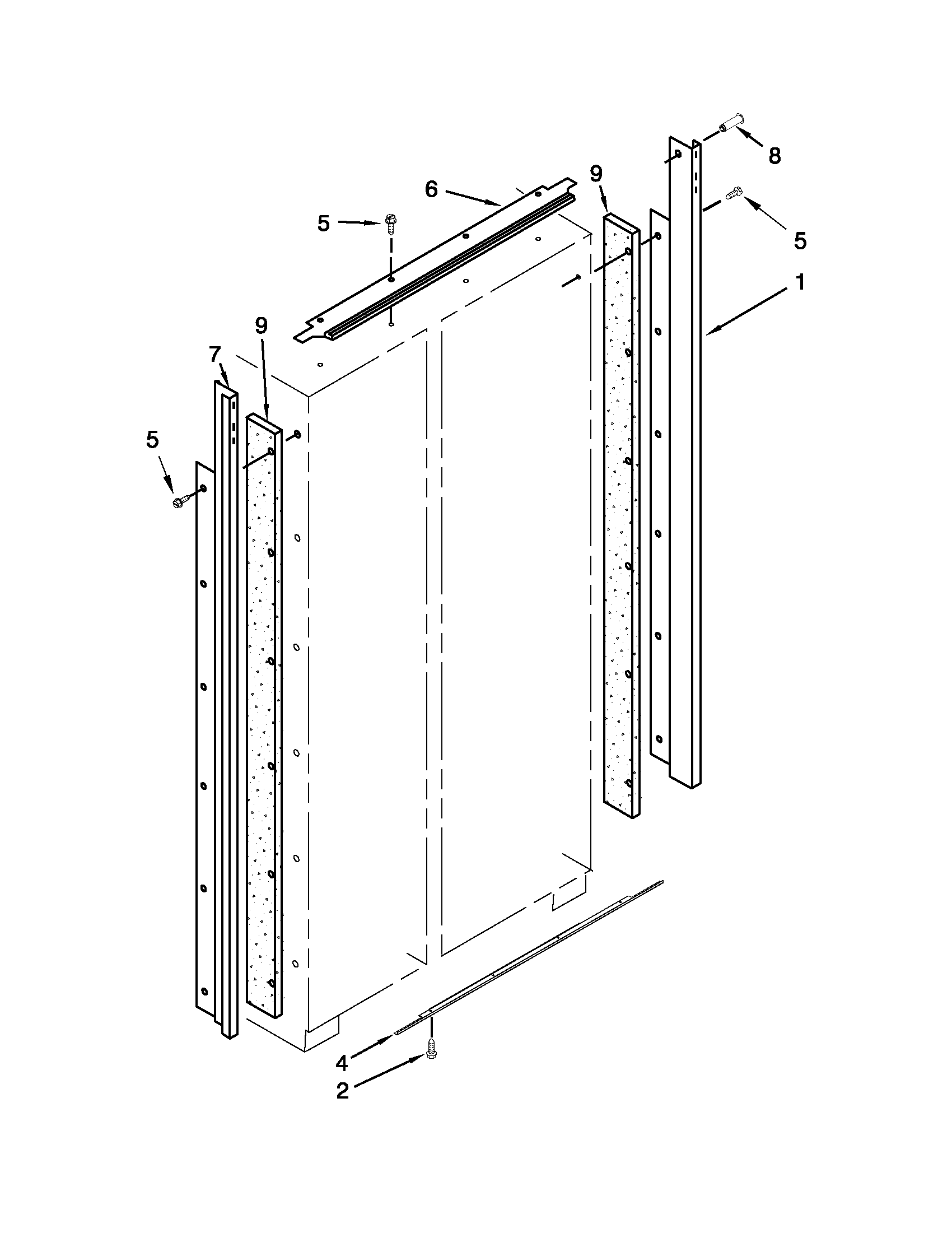 Cabinet trim parts