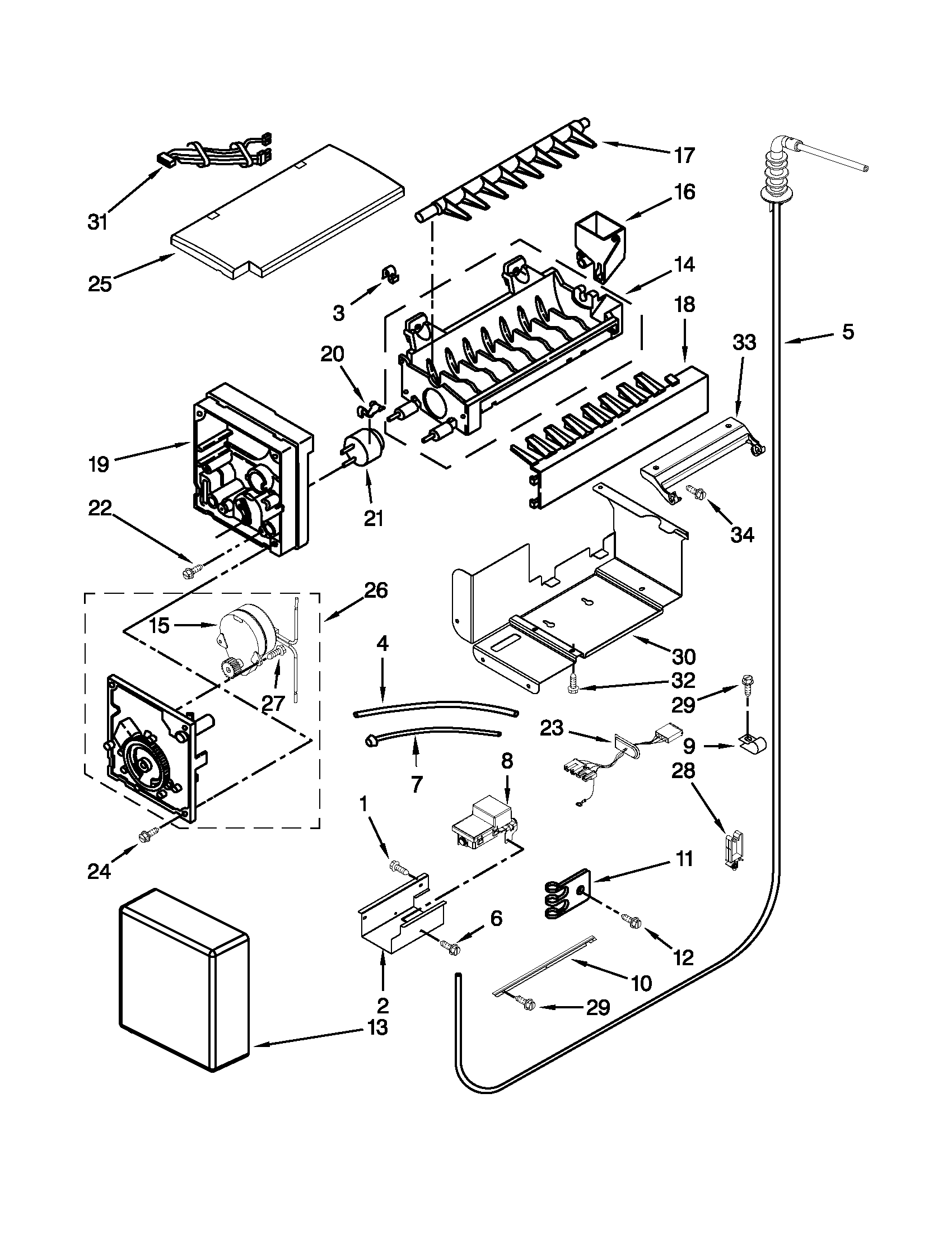 ICEMAKER PARTS