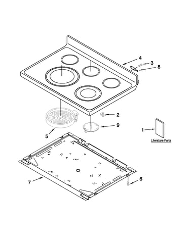 Cooktop parts