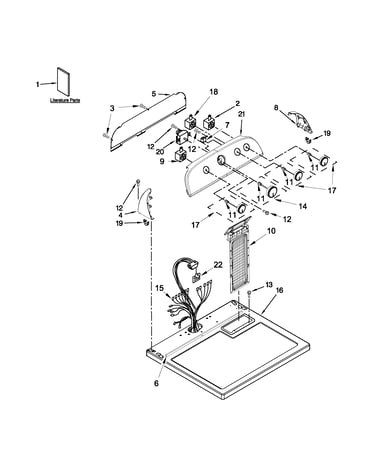 Top and console parts