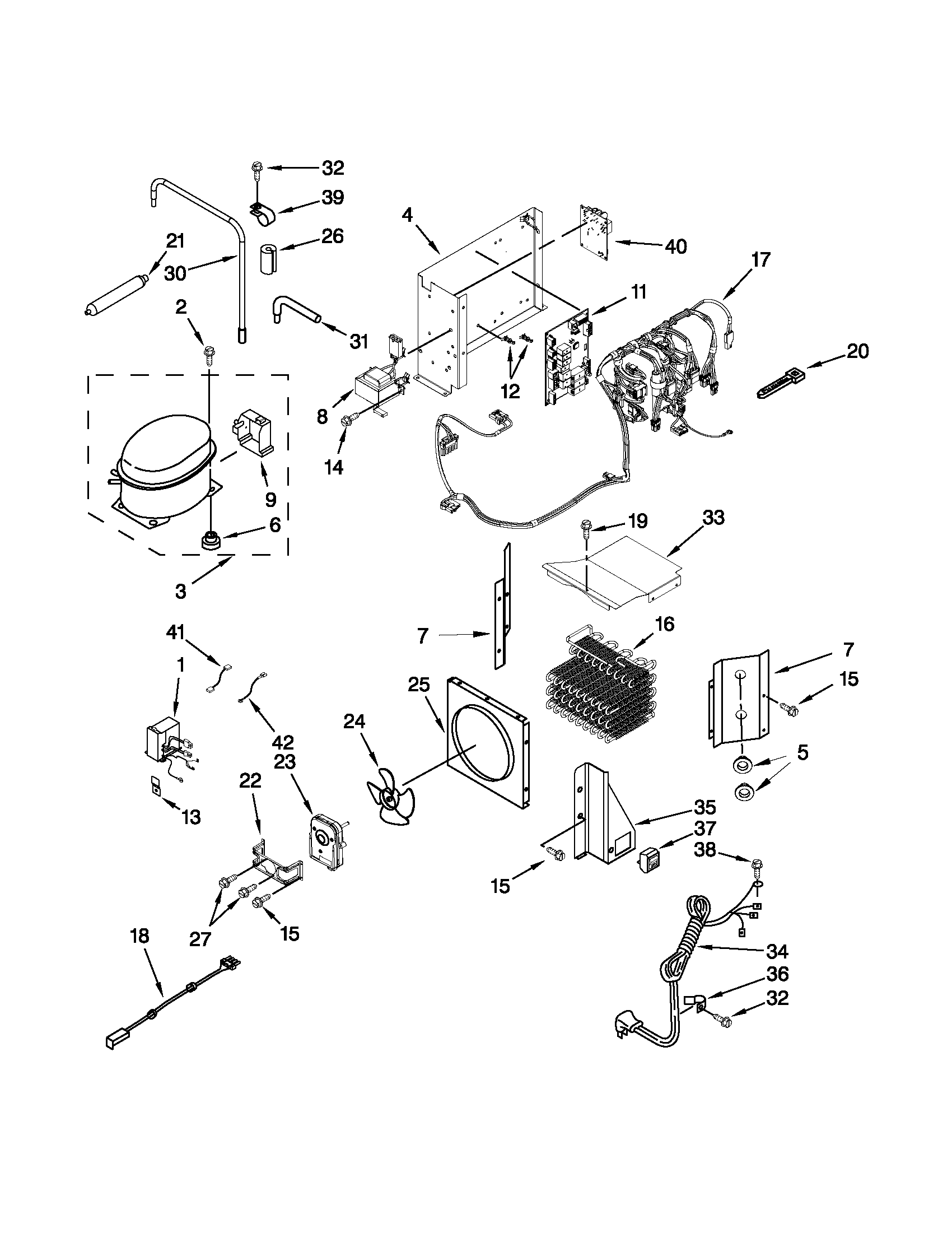 UPPER UNIT PARTS