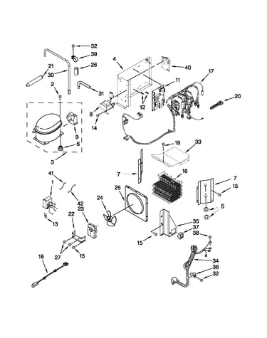 Upper unit parts