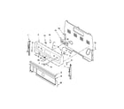 Maytag MER7685BW0 control panel parts diagram