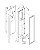 Freezer door parts