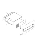 Top grille and unit cover parts