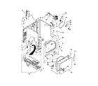 Crosley CGD137SBW1 cabinet parts diagram