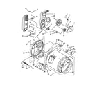 Crosley CGD137SBW1 bulkhead parts diagram
