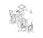 Maytag MHW6000XR0 top and cabinet parts diagram