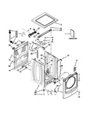 Top and cabinet parts