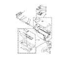Maytag MHW6000XR0 dispenser parts diagram