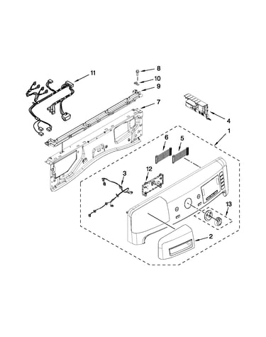 Control panel parts