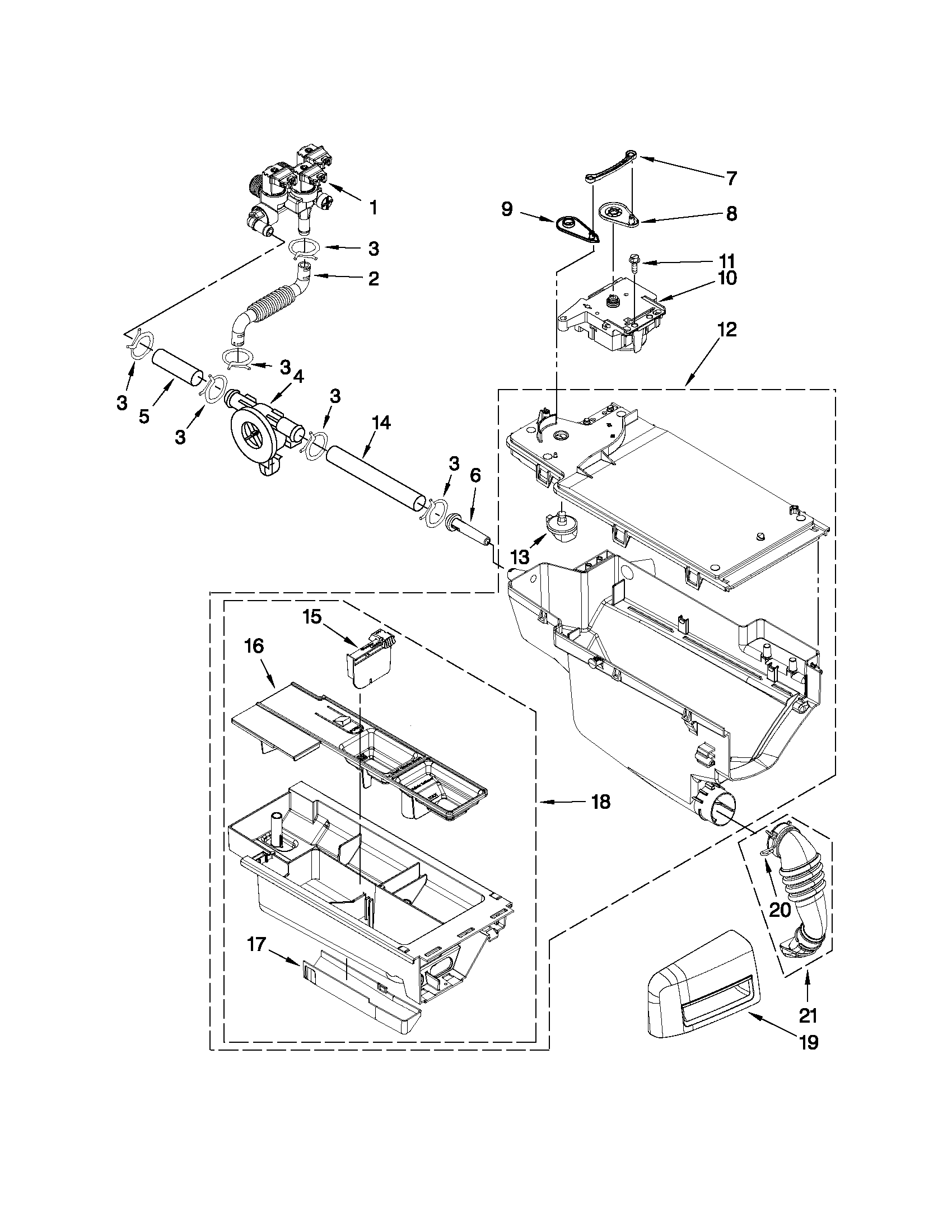 DISPENSER PARTS