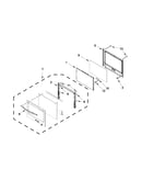 Oven door parts