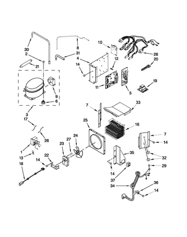 Upper unit parts