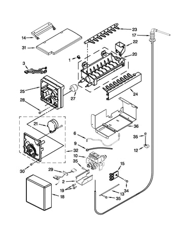 Icemaker parts