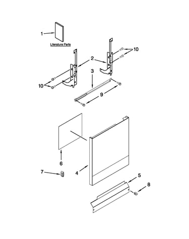 Door and panel parts
