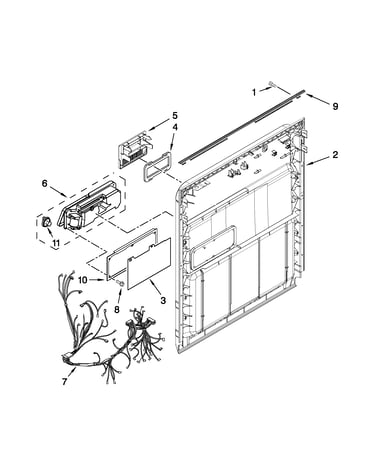 Inner door parts