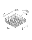 Upper rack and track parts