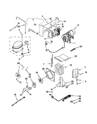 Upper unit parts