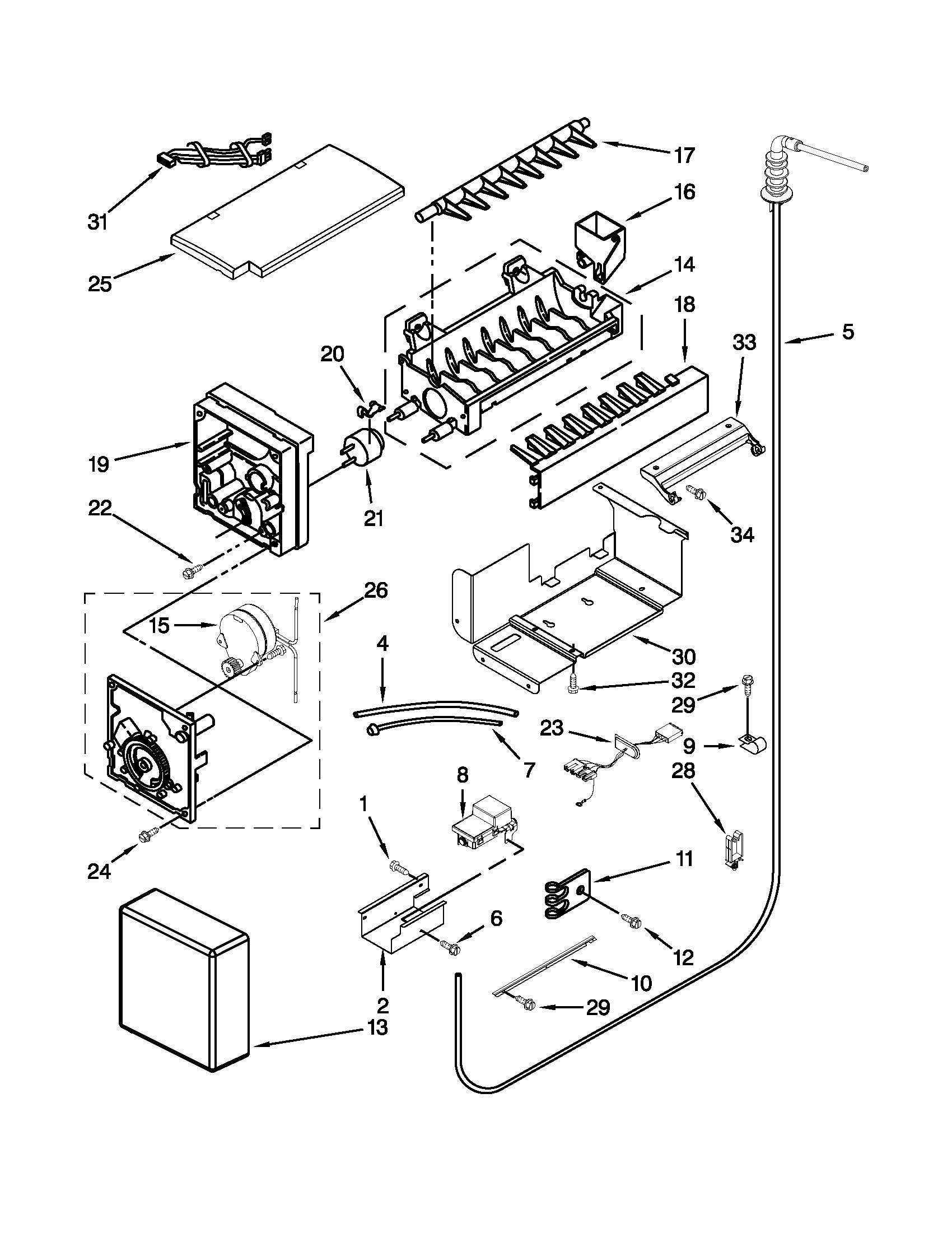 ICEMAKER PARTS