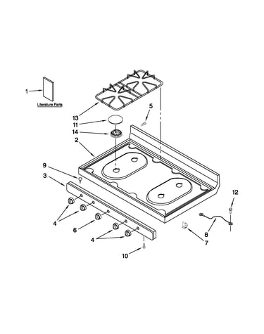 Cooktop parts