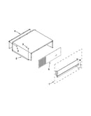 Top grille and unit cover parts