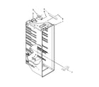 Maytag 5MSF25N4BA00 refrigerator liner parts diagram