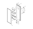 Maytag 5MSF25N4BA00 refrigerator door parts diagram