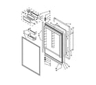 Jenn-Air JB36SSFXLA02 refrigerator door parts diagram