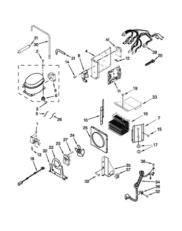 Upper unit parts