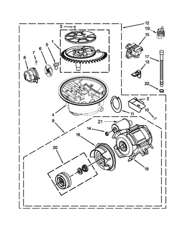 Pump and motor parts